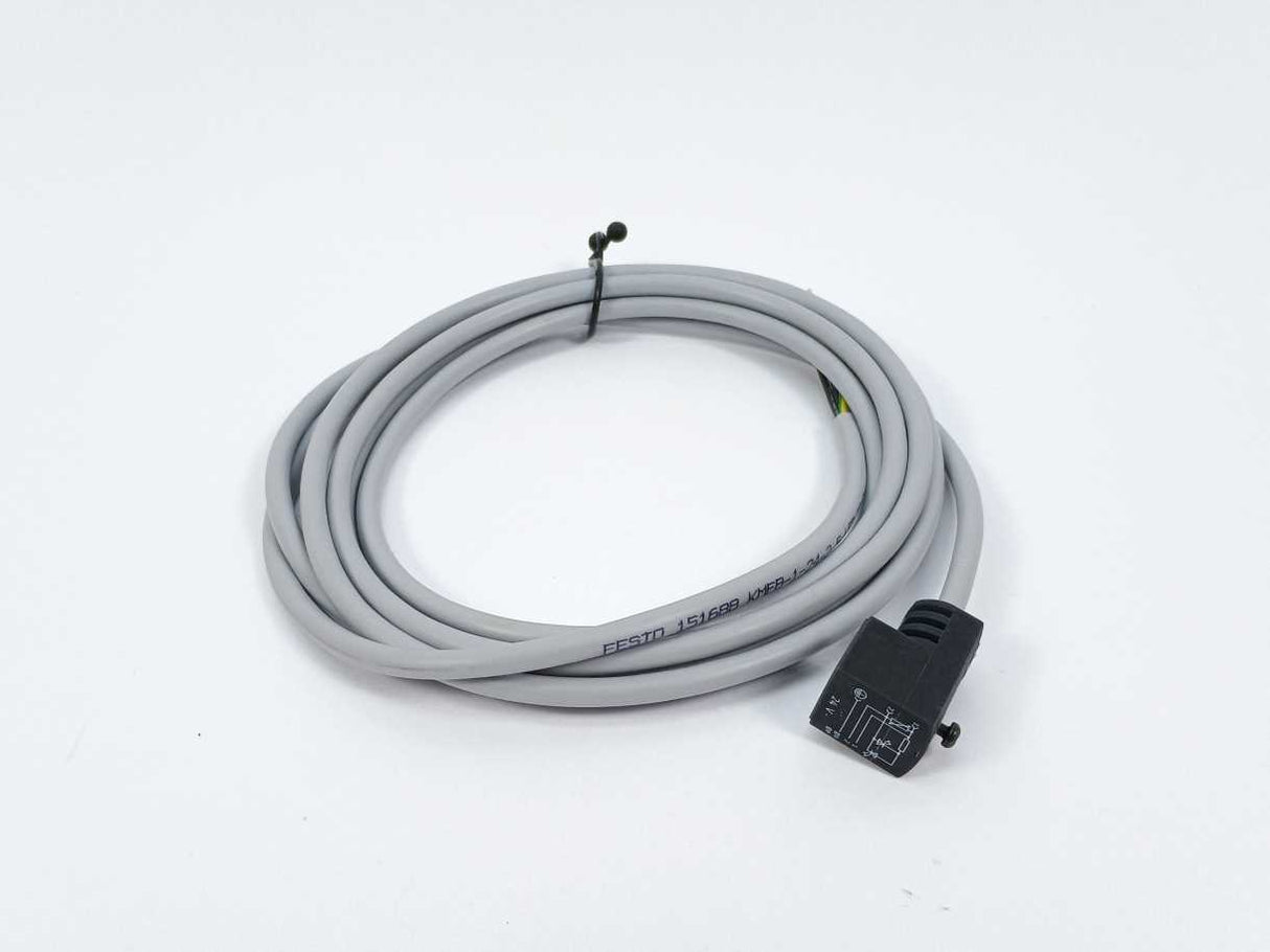 Festo 151688 KMEB-1-24-2.5-LED Plug socket with cable
