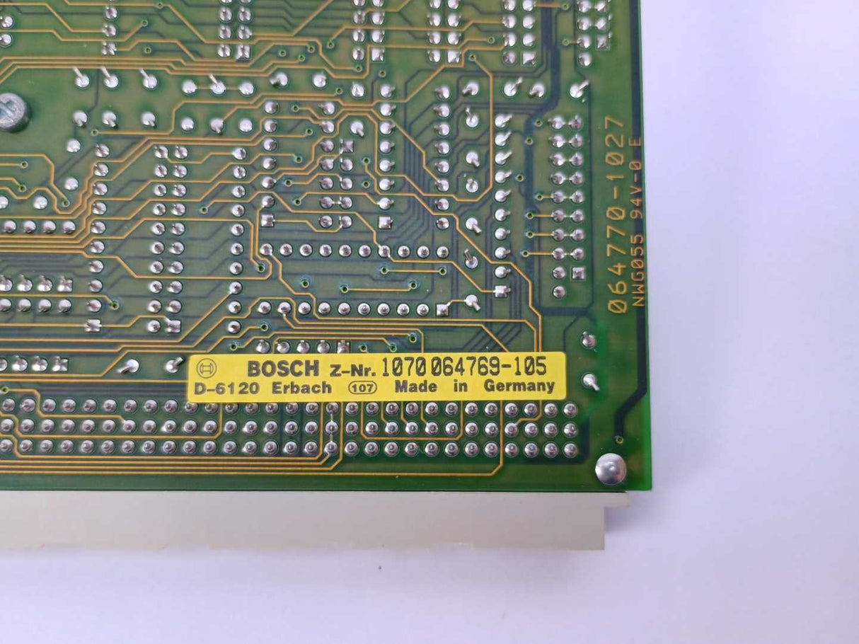 Bosch 1070064769-105 ZE300 CPU Module