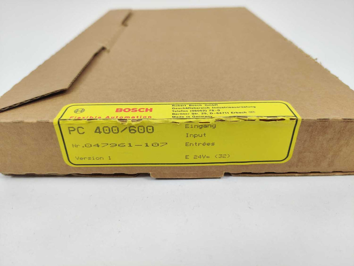 Bosch 1070047961-107 PC 400/600 Input Module