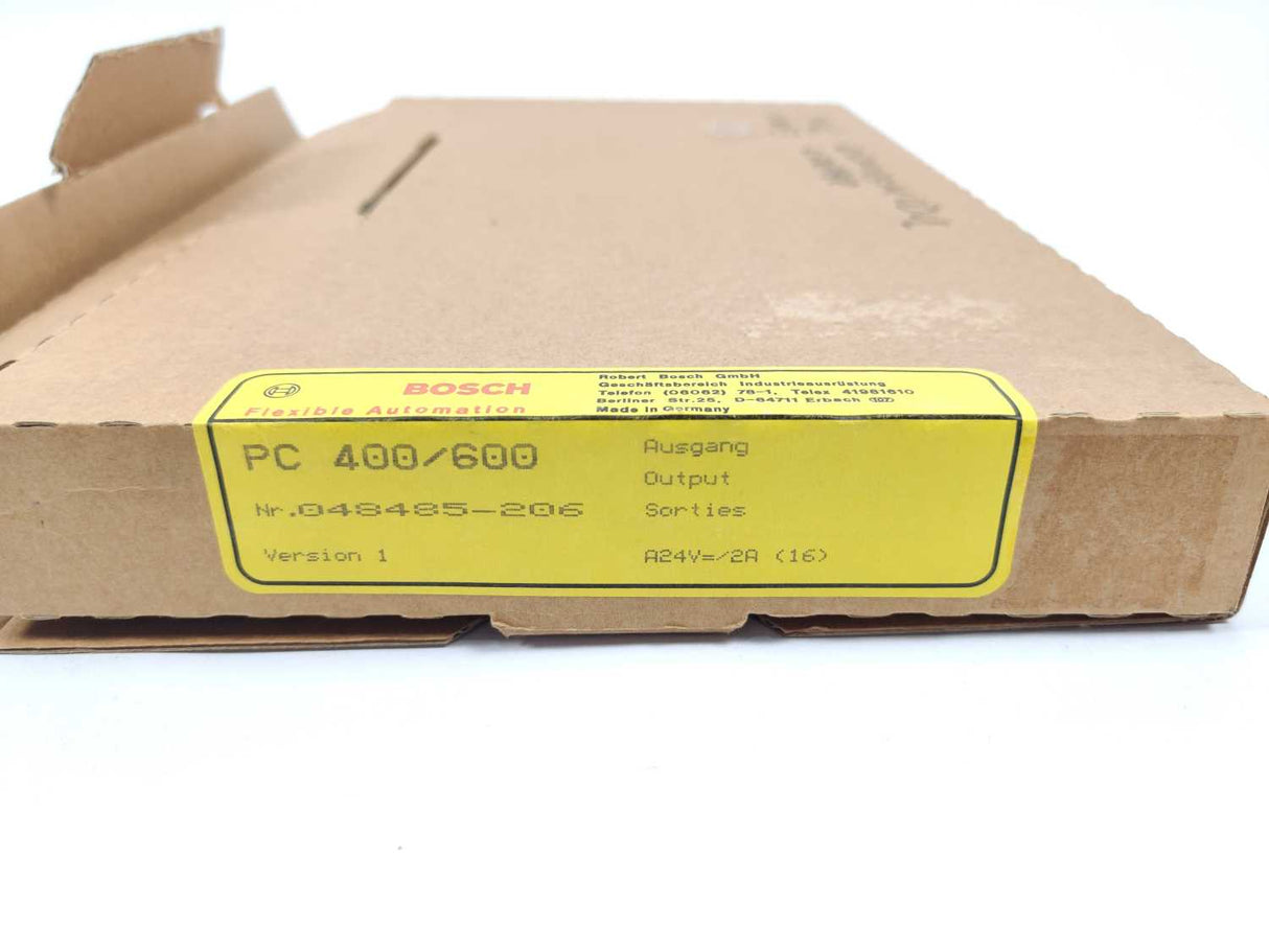 Bosch 1070048485-206 PC 400/600 Output Module