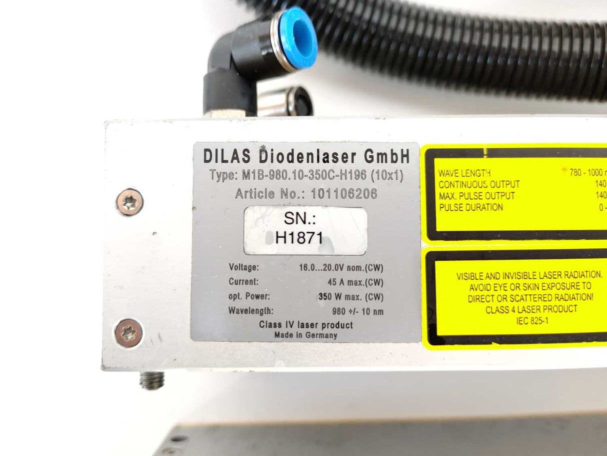 Rofin DL Laser Diode Cabinet w/ Lasers