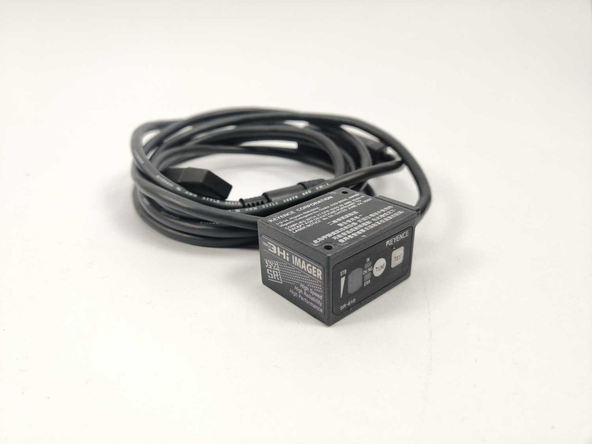 KEYENCE  SR-610 3Hi IMAGER Laser scanner w. N-R4 communication unit