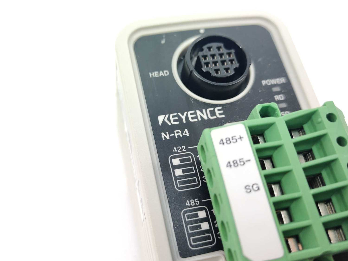 KEYENCE  SR-610 3Hi IMAGER Laser scanner w. N-R4 communication unit