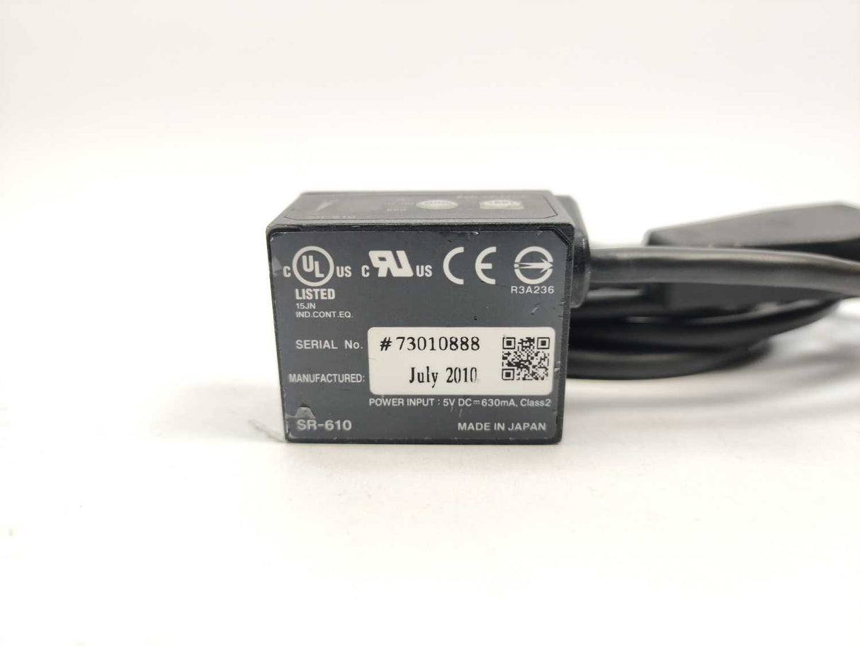 KEYENCE  SR-610 3Hi IMAGER Laser scanner w. N-R4 communication unit