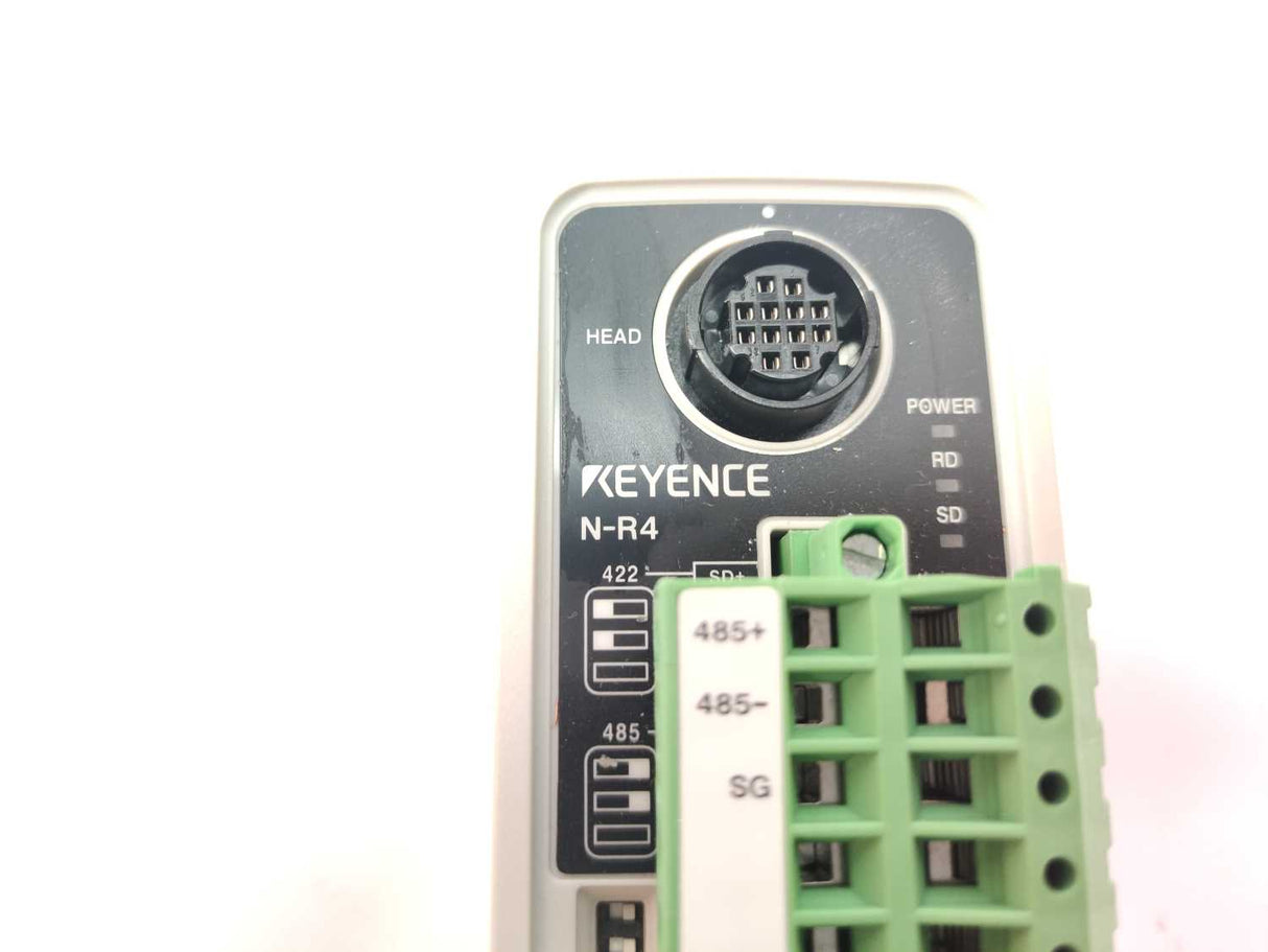 KEYENCE  SR-610 3Hi IMAGER Laser scanner w. N-R4 communication unit