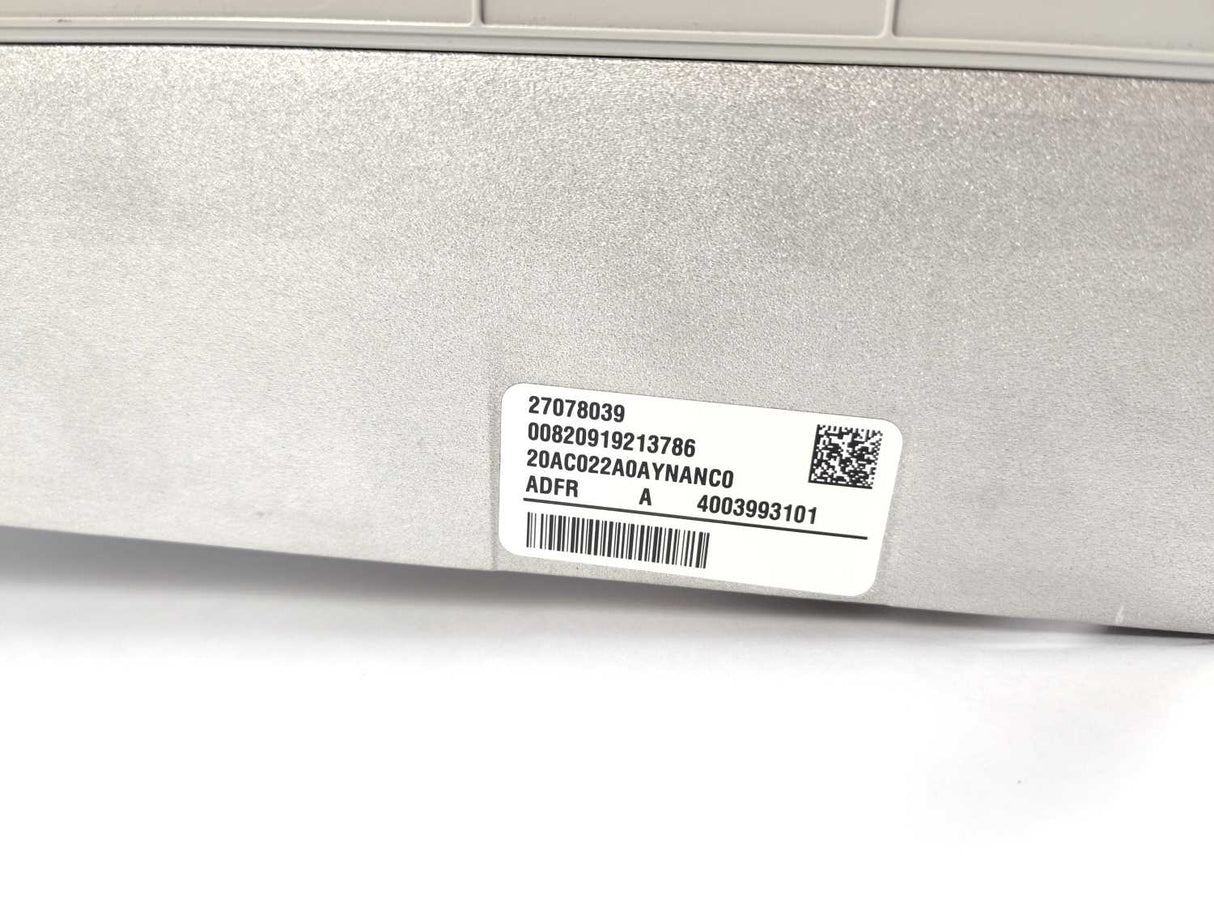 AB 20AC022A0AYNANC0 Ser. A PowerFlex 70 AC Drive 400V