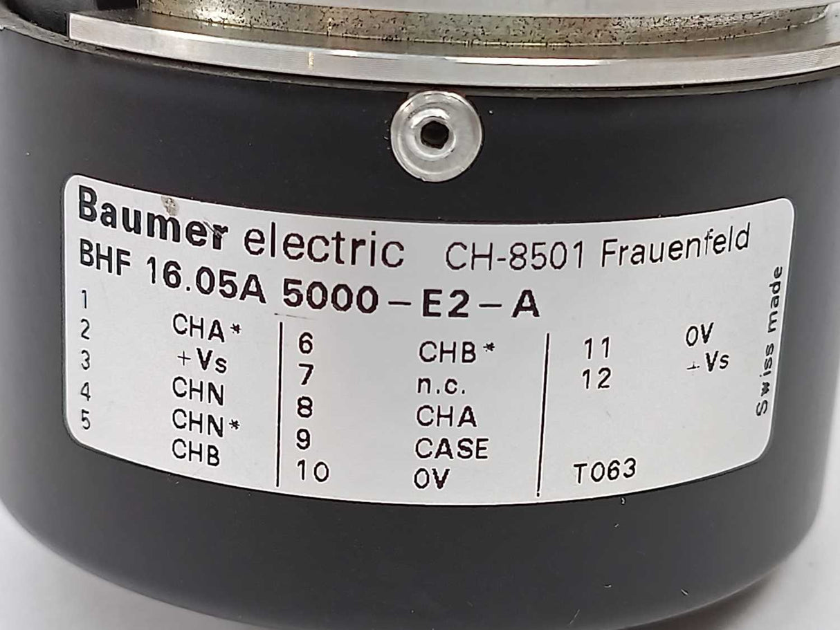 Baumer BHF16.05A5000-E2-A Incremental Encoder