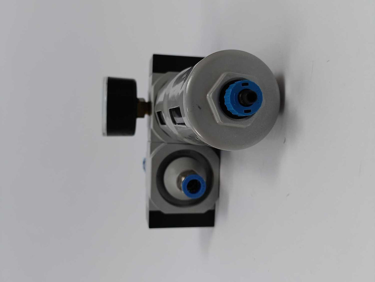 Festo 159583 LFR-3/8-D-MIDI-A Filter regulator w/ 170682 HE-D-MIDI On/off valve