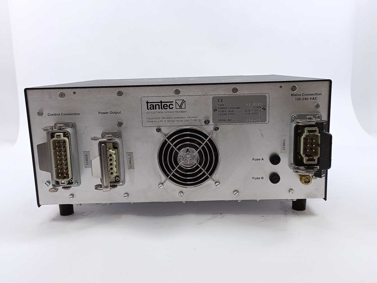 Tantec HV 2020 HV 2000 series Power Generator EST Electrical Surface Treatment
