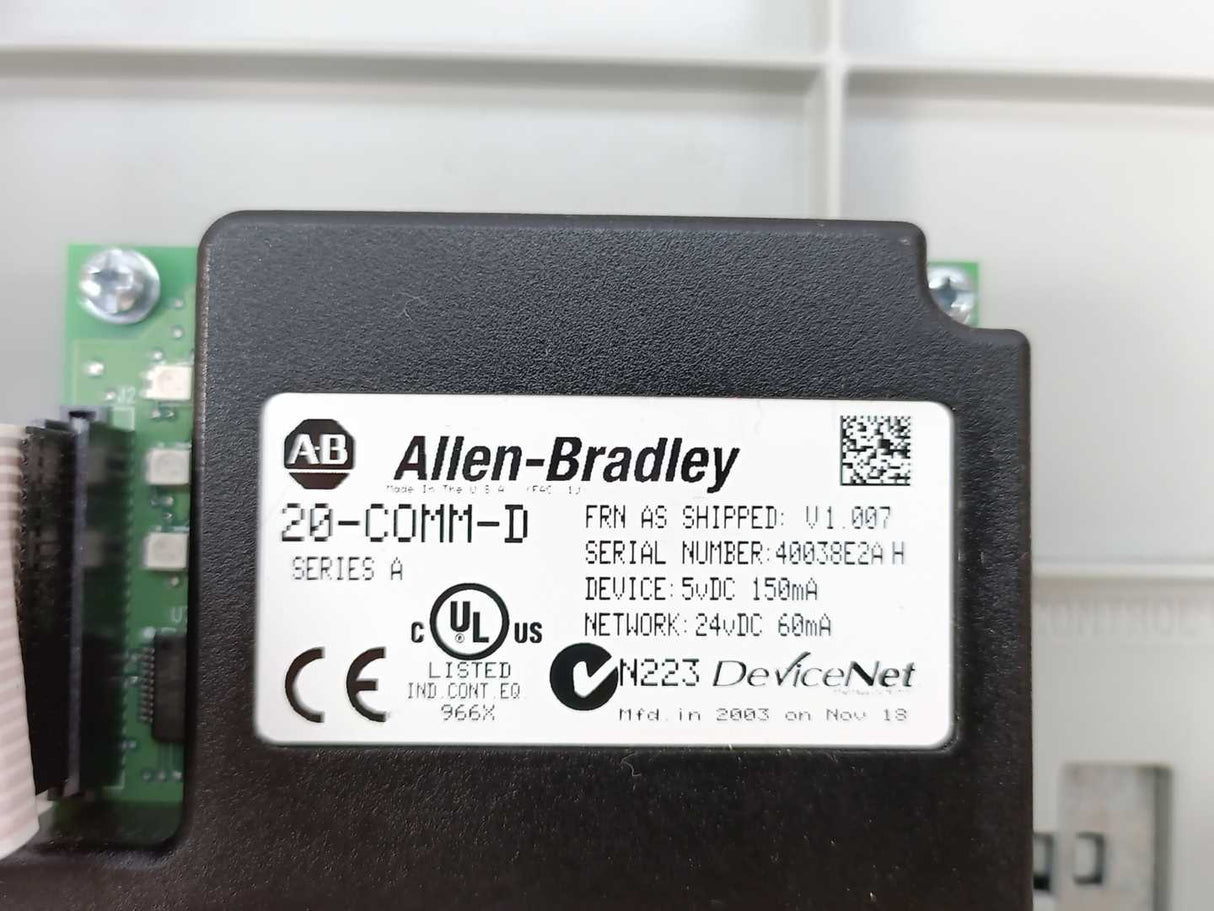 AB 20AC022A0 AYNANNN/A Ser. A PowerFlex 70 11kW 15HP