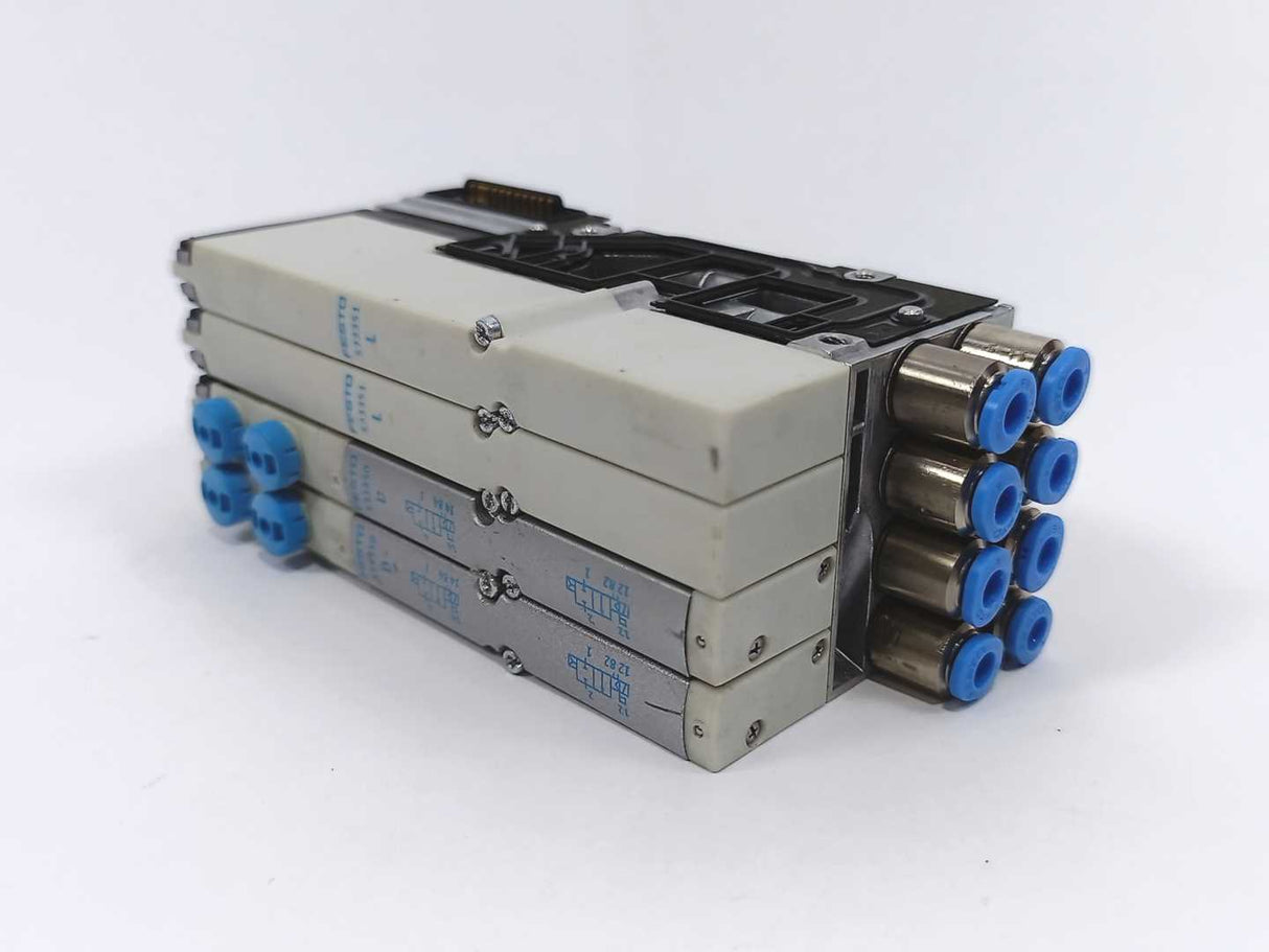 Festo 533360 MPA1-FB-EMS-8 w/ 533352 & 2x 533350 & 2x 533351