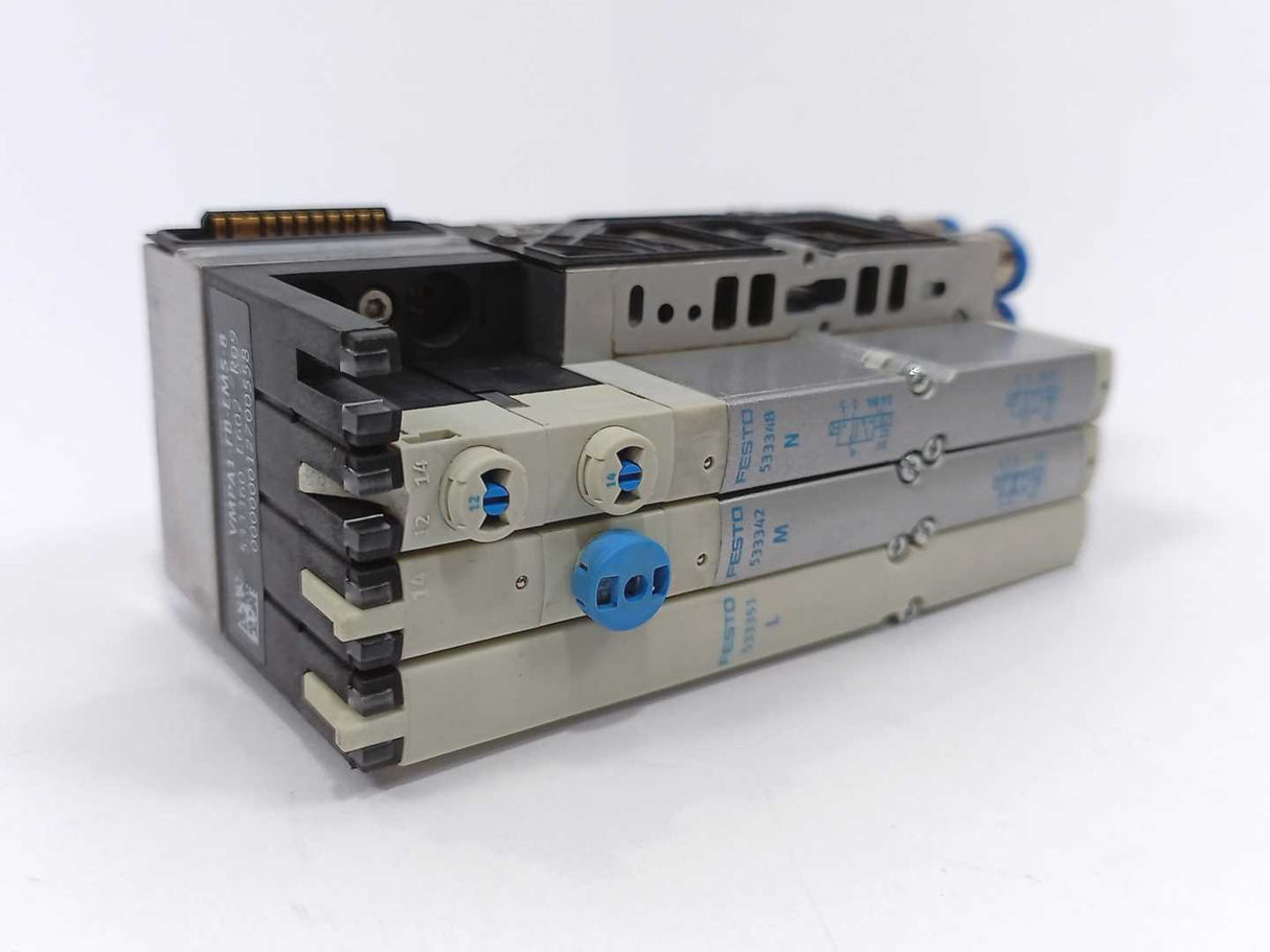 Festo 533360 MPA1-FB-EMS-8 w/ 533352, 533351, 533342, 533348