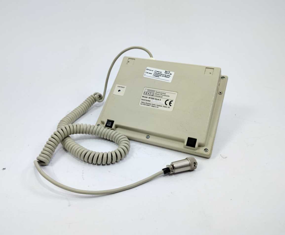 Allen M1500 IDP Industrial data products limited,CONTROL KEYBOARD WITH SCREEN