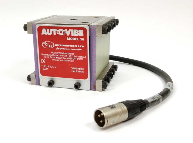 AGR AUTOMATION Autovibe Model 16 Vibro-Block Feeders