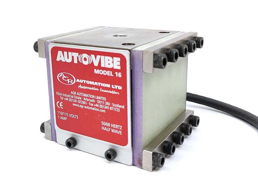 AGR AUTOMATION Autovibe Model 16 Vibro-Block Feeders