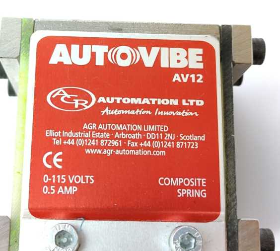 AGR AUTOMATION Autovibe AV12 Vibro-Block Feeders