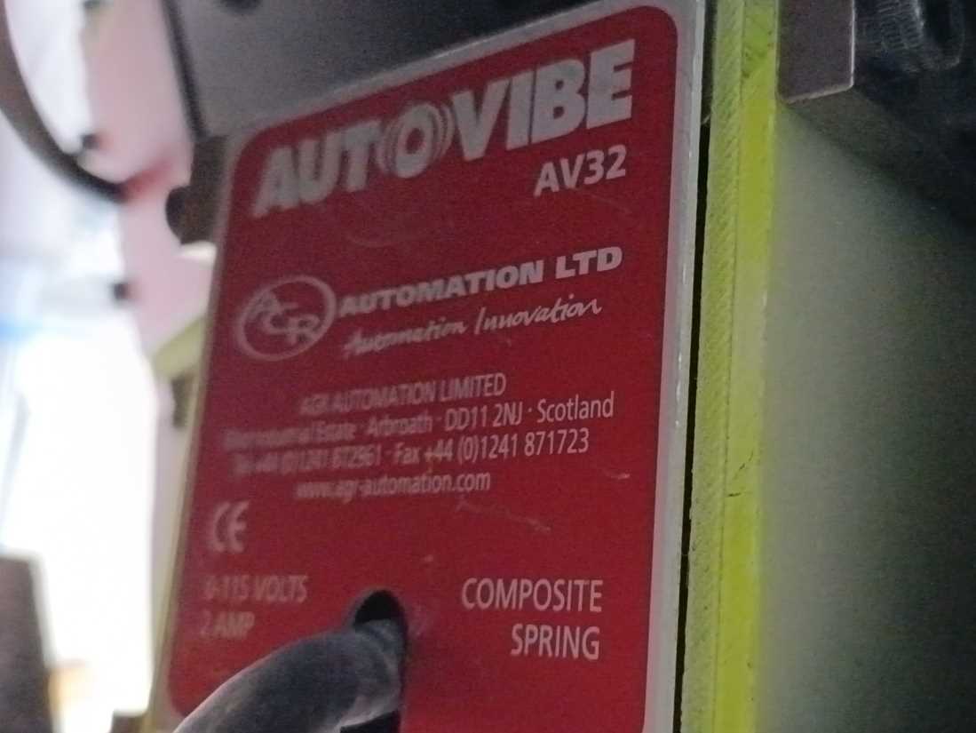 AGR AUTOMATION AUTOVIBE Rotary Bowl Feeder 600mm