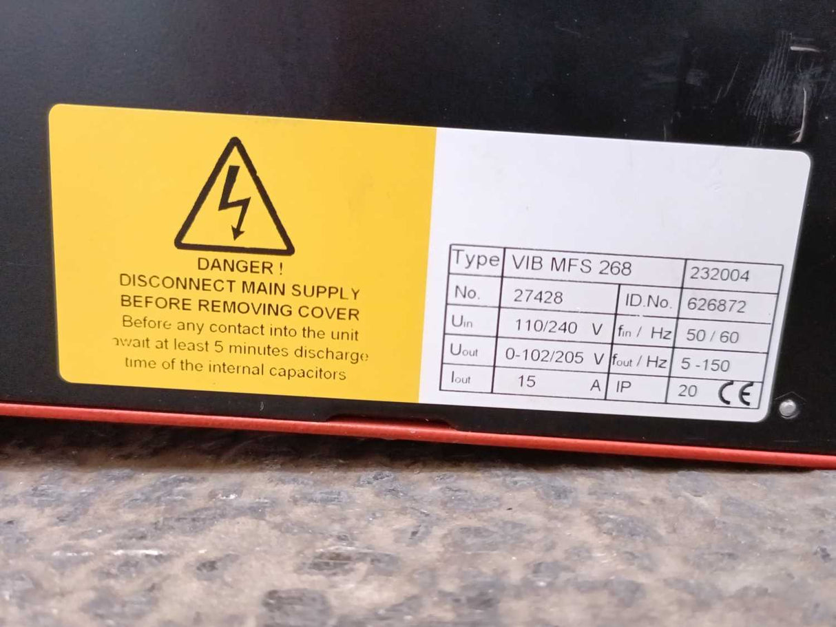 AGR AUTOMATION AUTOVIBE Rotary Bowl Feeder 600mm