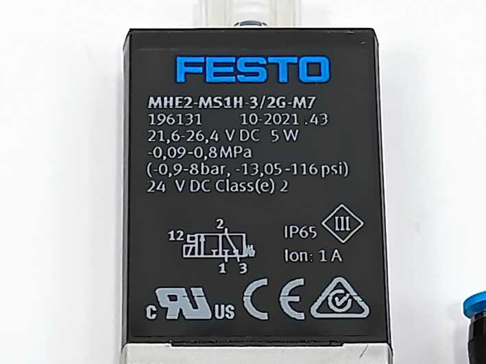 Festo 196131 MHE2-MS1H-3/2G-M7