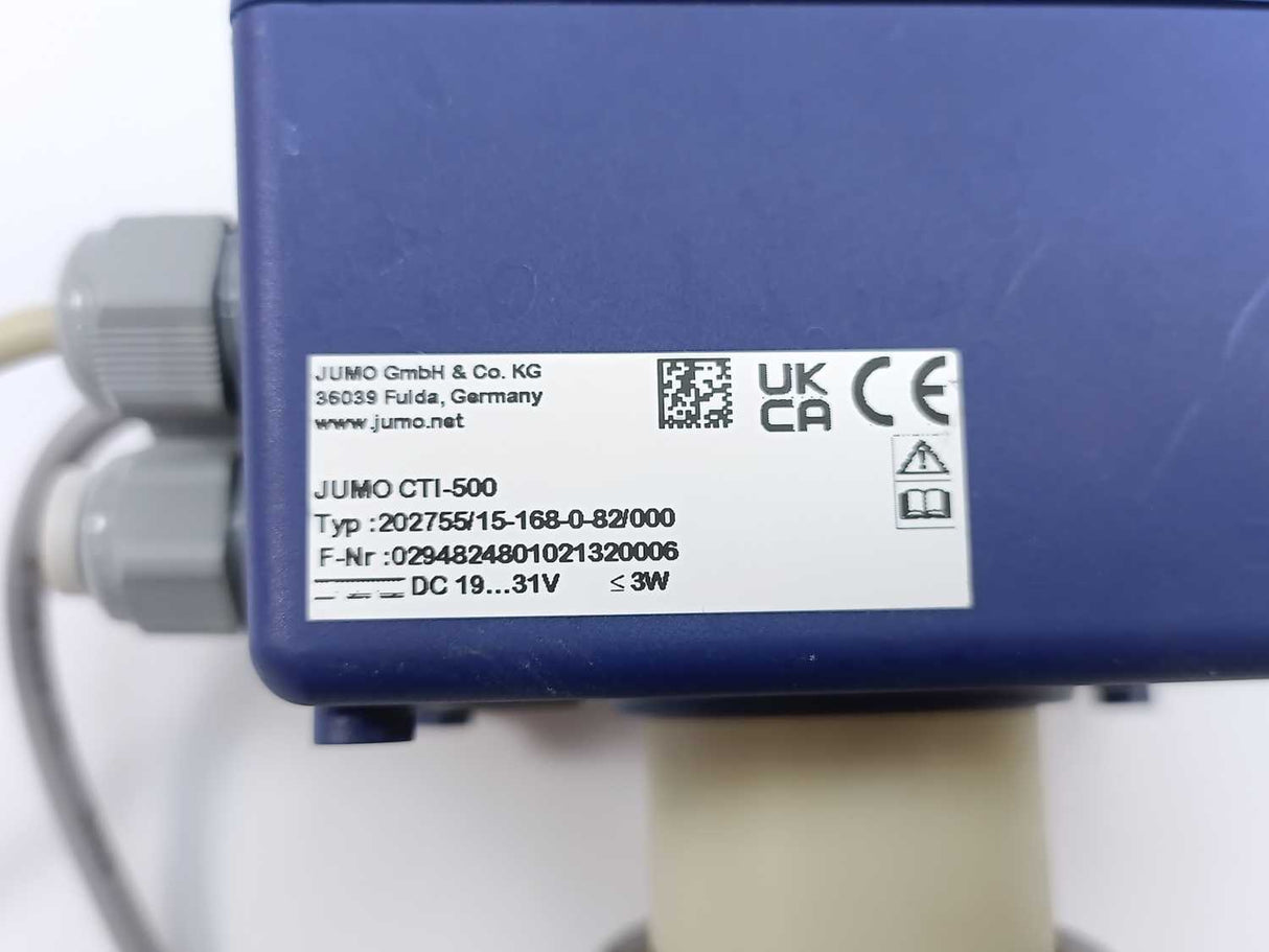Jumo CTI-500 Conductivity transmitter device 202755/15-168-0-82