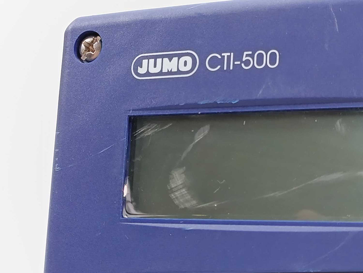 Jumo CTI-500 Conductivity transmitter device 202755/15-168-0-82