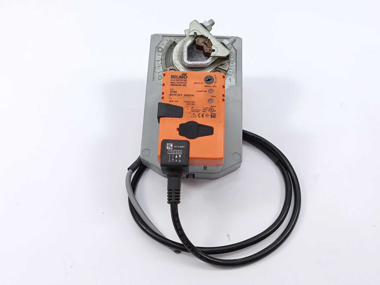 Belimo SMQ24A-SR rotary actuator, 16 Nm, AC/DC 24 V