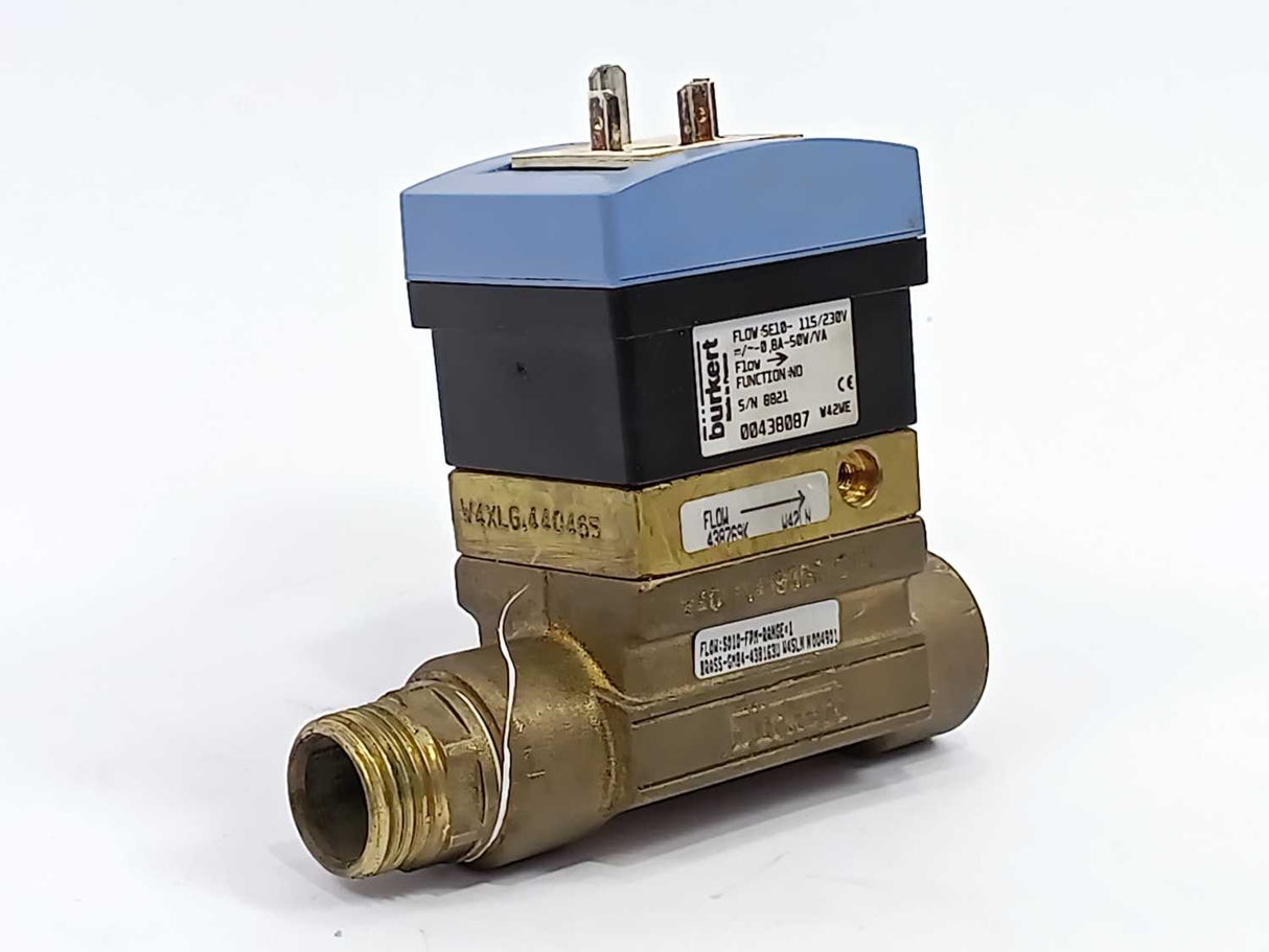 Burkert BRASS-GM84-438163U FLOW: S010-FPM-RANGE=1