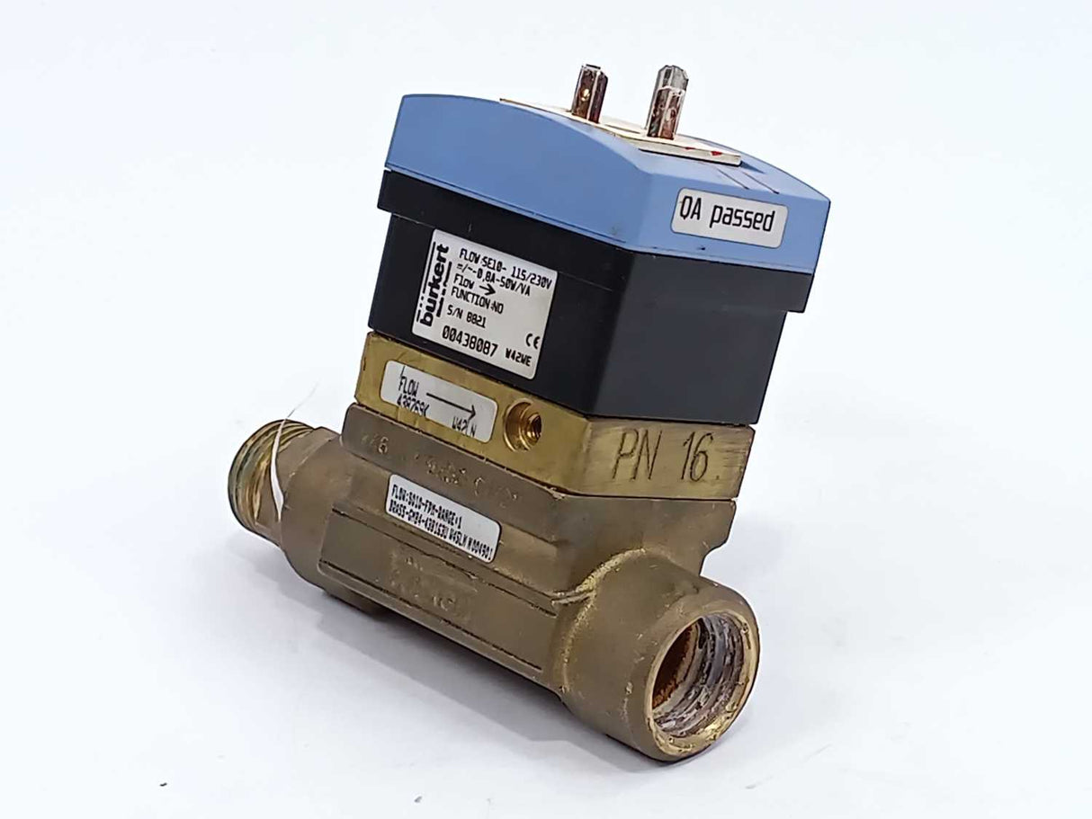 Burkert BRASS-GM84-438163U FLOW: S010-FPM-RANGE=1