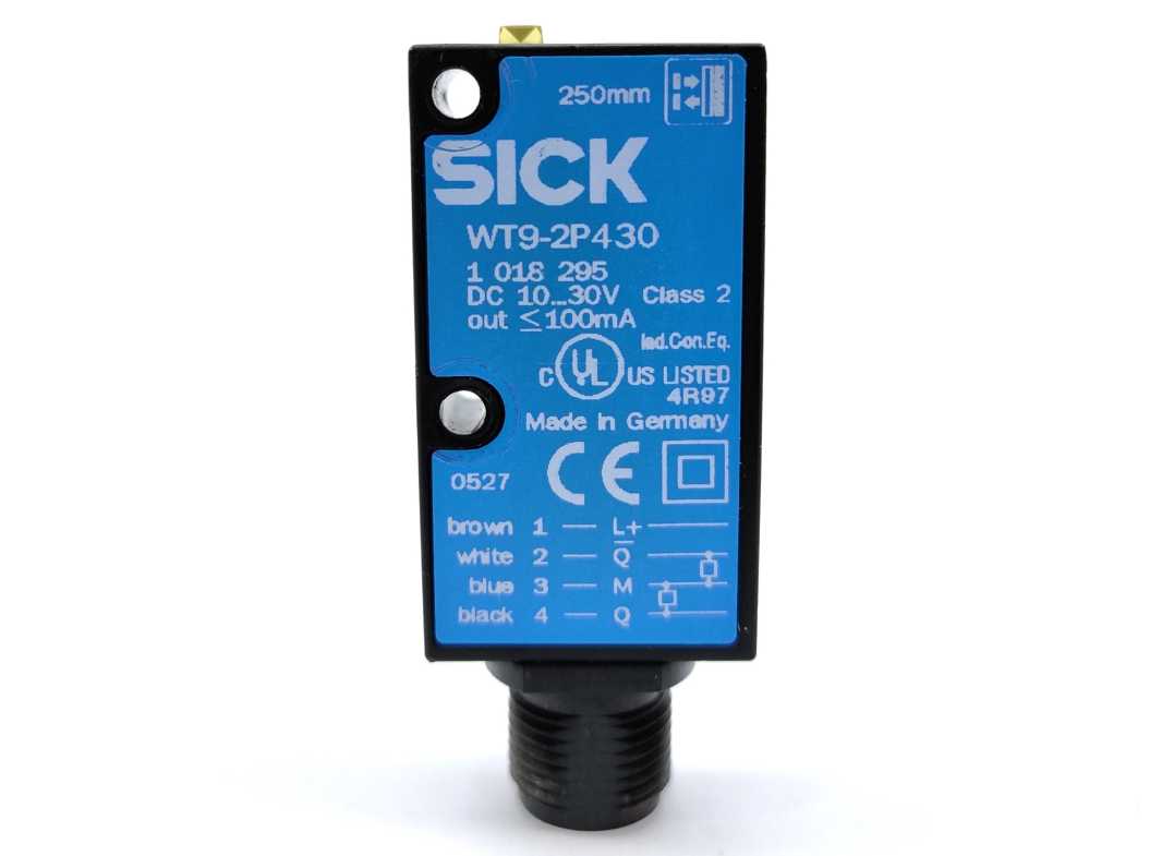 SICK 1018295 WT9-2P430 Photoelectric Proximity Sensor