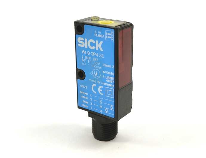 SICK 1018287 WL9-2P431 Photoelectric Retro-Reflective Sensor