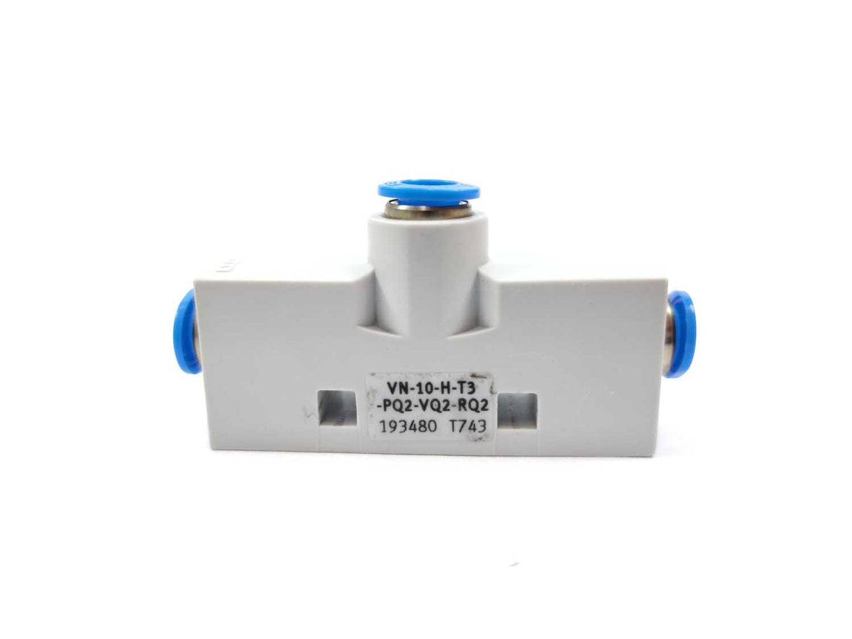 Festo 193480 VN-10-H-T3-PQ2-VQ2-RQ2 Vacuum Generator