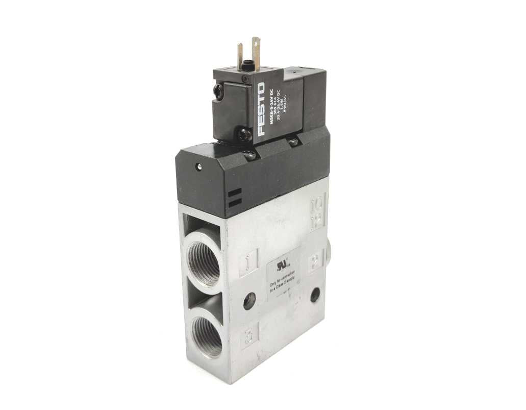 Festo 163165 CPE24-M1H-3GL-3/8 Solenoid Valve