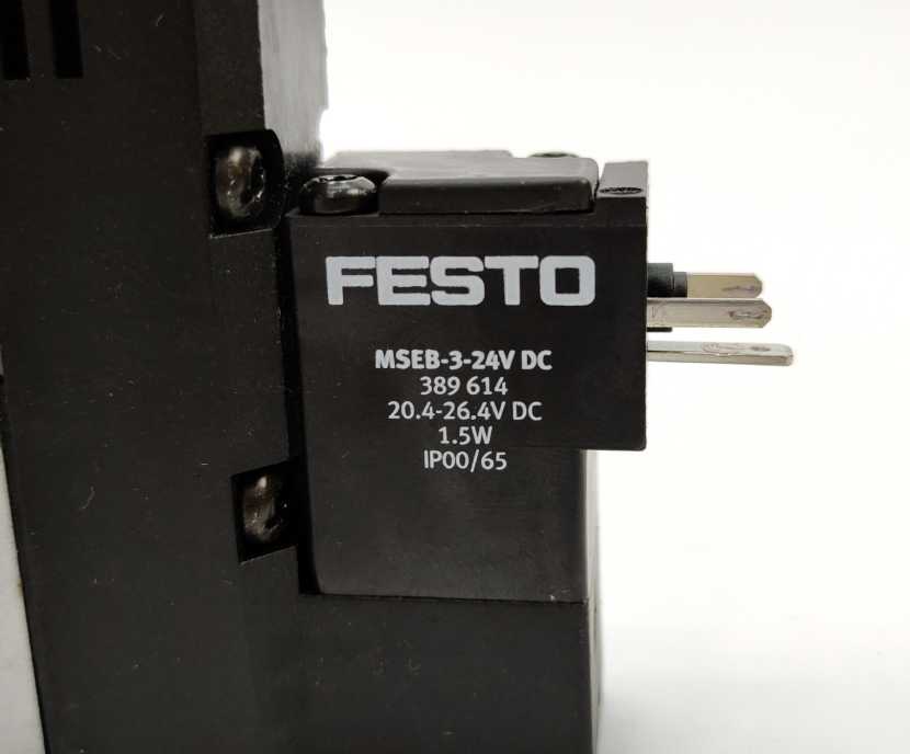 Festo 163165 CPE24-M1H-3GL-3/8 Solenoid Valve