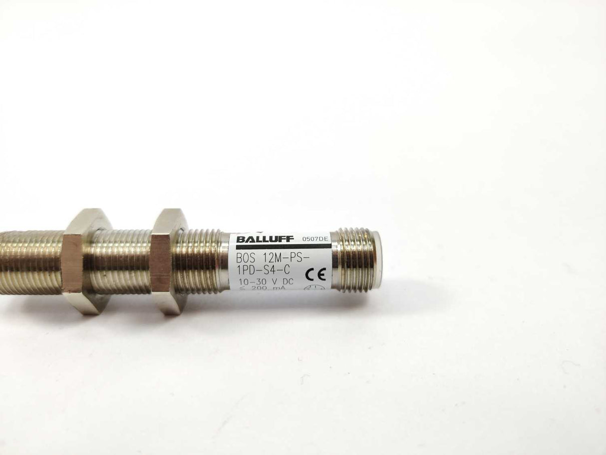BALLUFF BOS 12M-PS-1PD-S4-C BOS0045 Diffuse Sensor PNP Normally Open (NO)