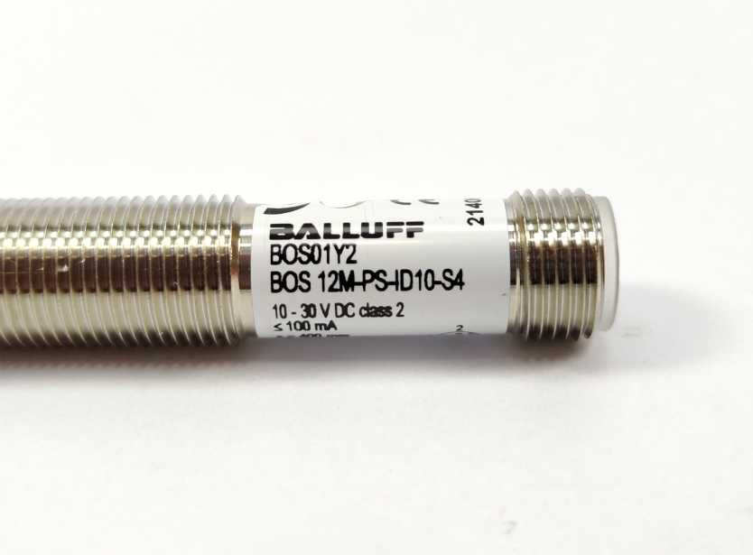 BALLUFF BOS 12M-PS-ID10-S4 BOS01Y2 Cylindrical Diffuse Sensors PNP (NO)