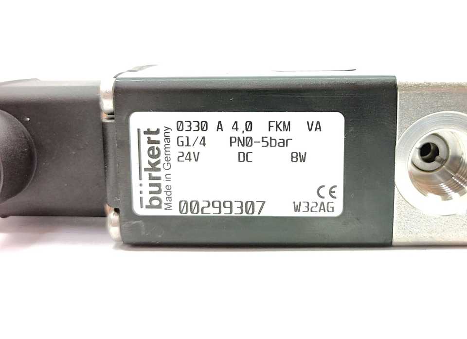 Bürkert 299307 Type 0330 2/2-way-solenoid valve; direct acting