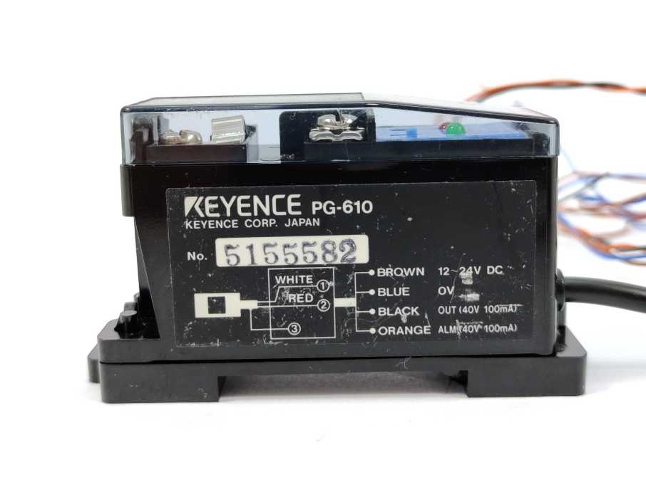 KEYENCE  PG-610 Amplifier Unit