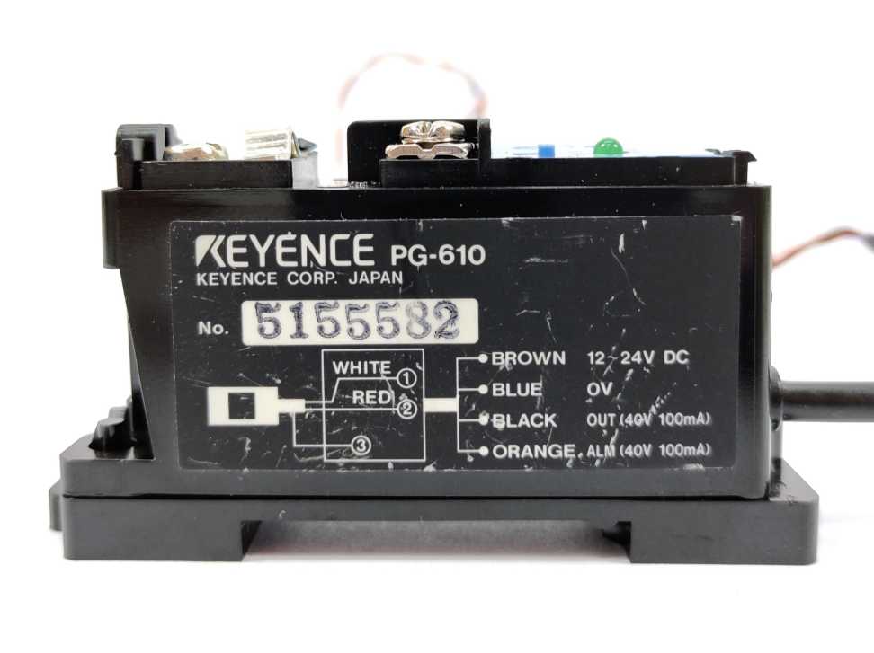 KEYENCE  PG-610 Amplifier Unit