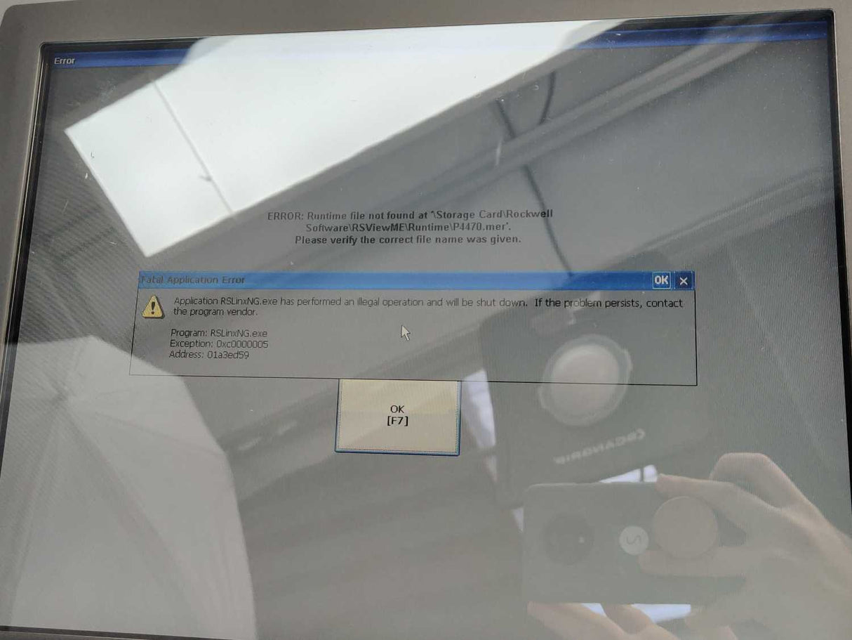 AB 2711P-RDT15C PanelView Plus 1500 w/ 2711P-RP1 module