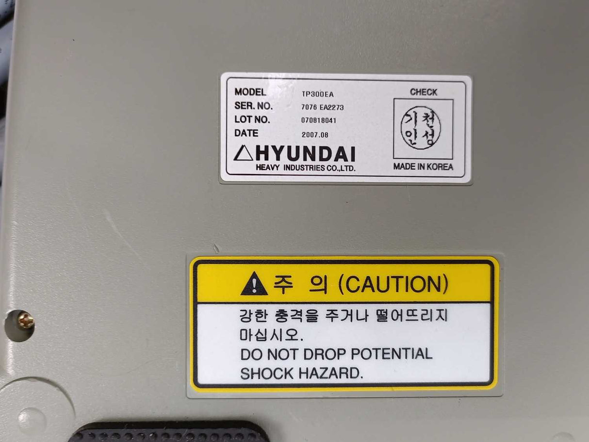 HYUNDAI TP300EA Robot Control Panel w/ 13m Cable