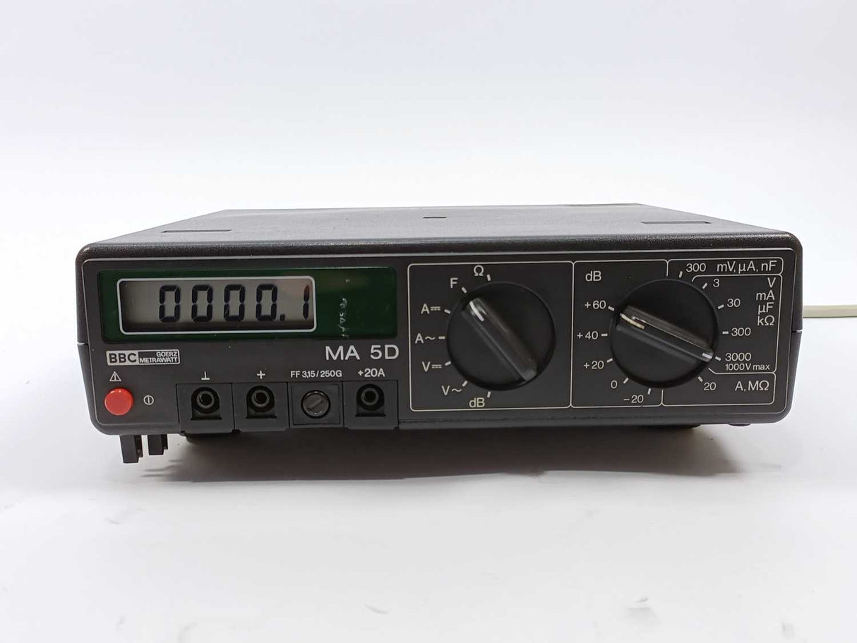 BBC Goerz Metrawatt MA 5D Digital Multimeter