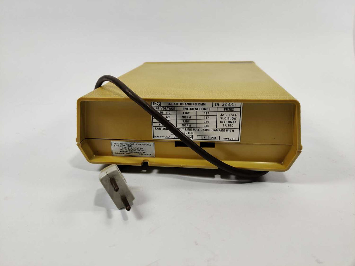 Keithley 168 Autorange DMM Multimeter Autoranging