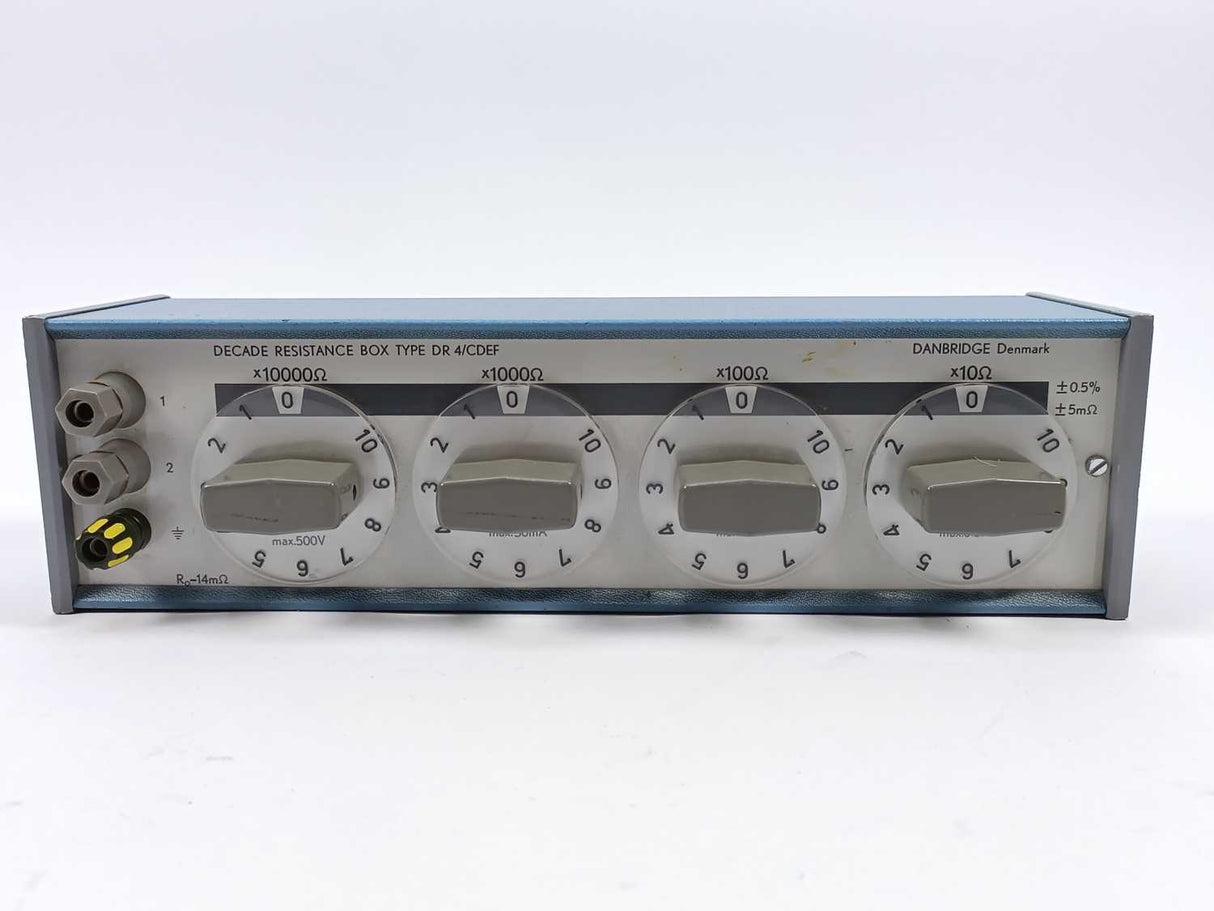 Danbridge DECADE RESISTANCE BOX TYPE DR 4/CDEF 10 to 10kOhm