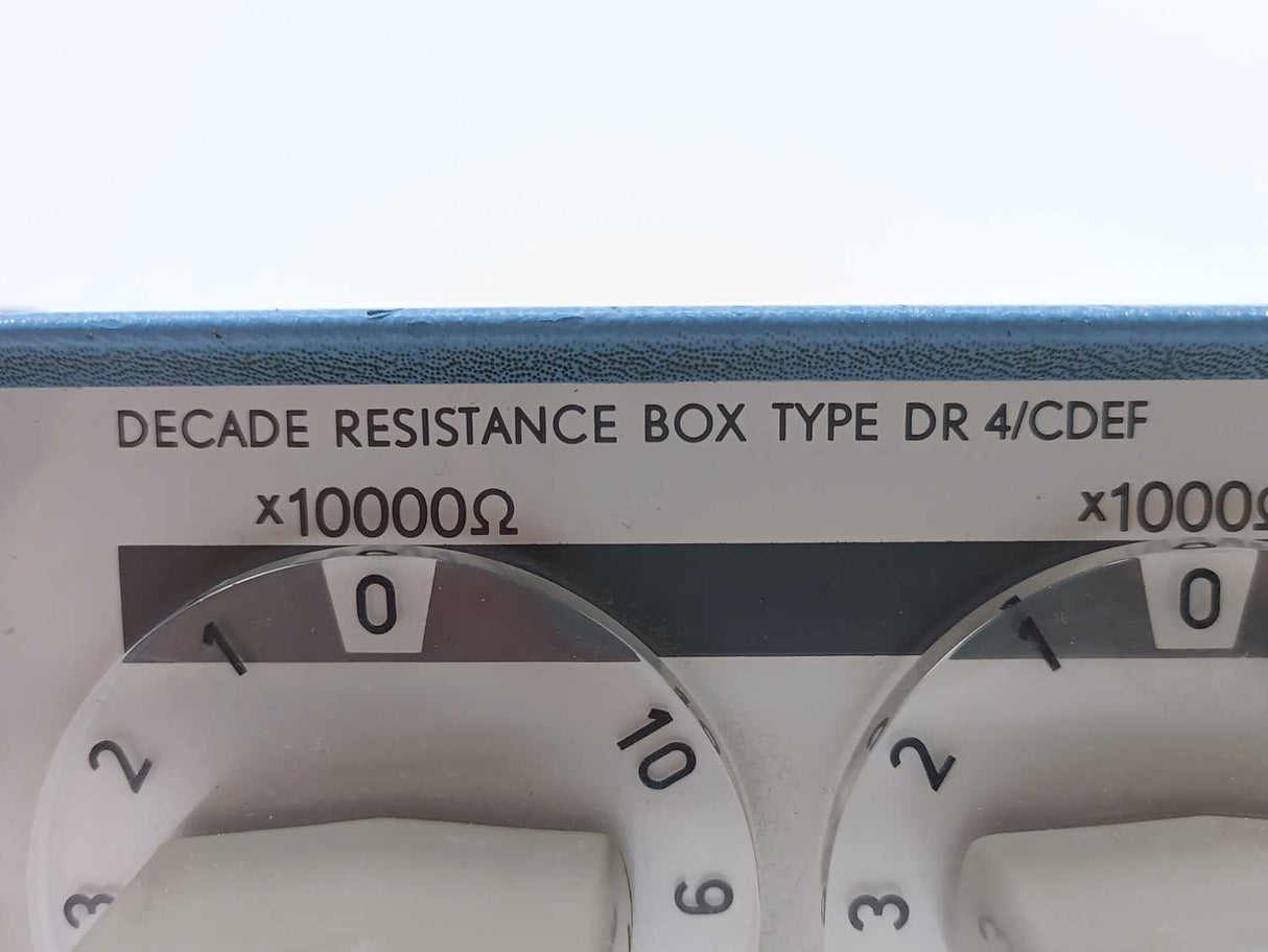 Danbridge DECADE RESISTANCE BOX TYPE DR 4/CDEF 10 to 10kOhm