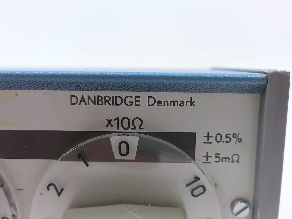 Danbridge DECADE RESISTANCE BOX TYPE DR 4/CDEF 10 to 10kOhm