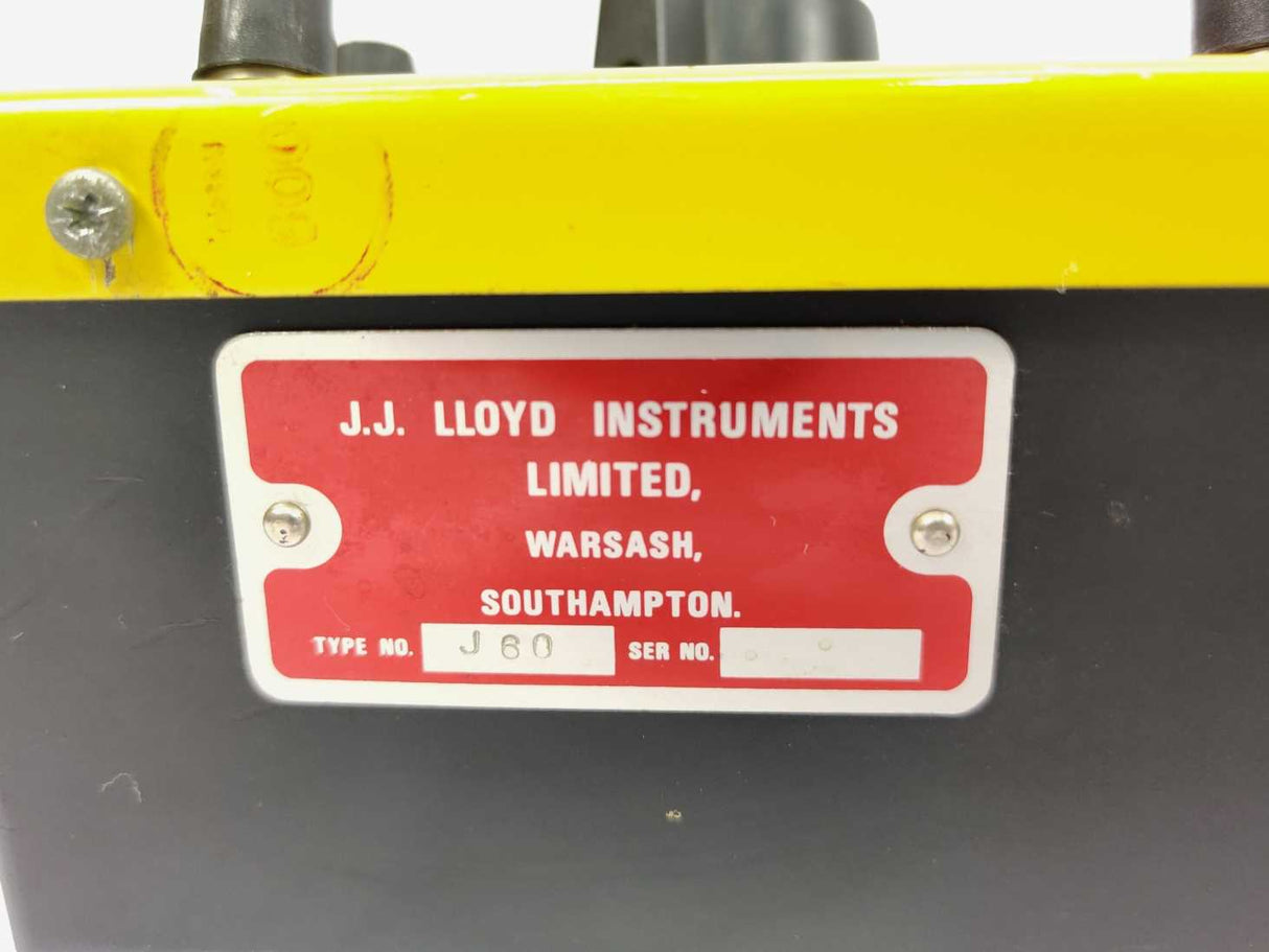 J.J. LLOYD INSTRUMENTS J60 Resistance Box 1ohm to 100kOhm