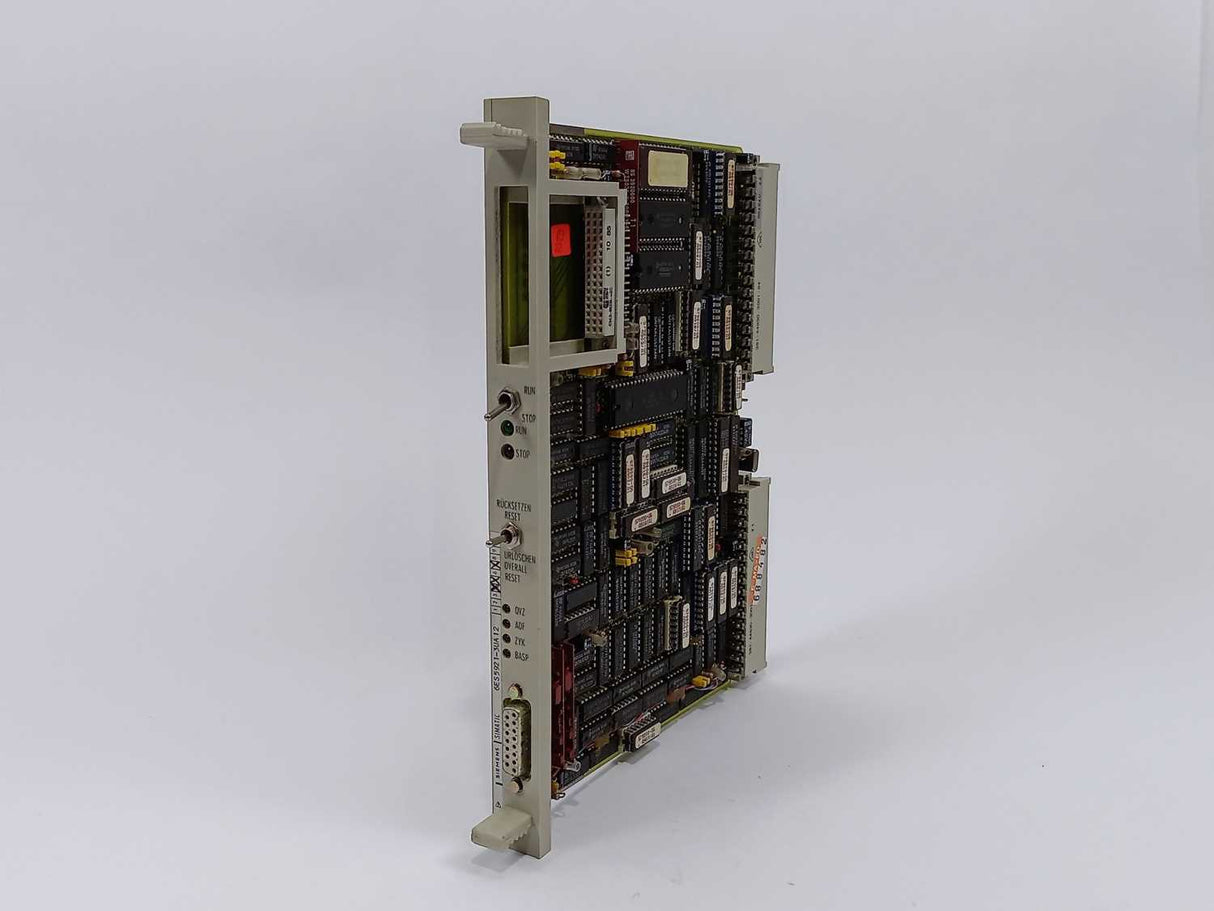 Siemens 6ES5921-3UA12 CENTRAL CONTROLLER MODULE
