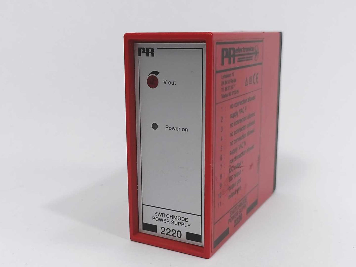 PR Electronics 2220B1 Switchmode power supply 2220 24VDC
