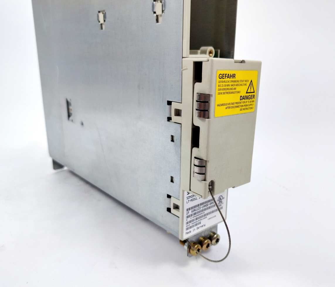 Siemens 6SN1123-1AA00-0AA1 SIMODRIVE 611 power module, 1-axis, 15 A