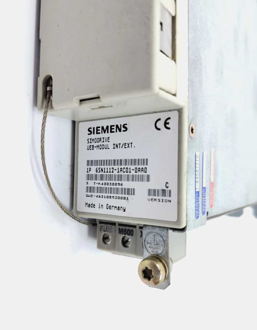 Siemens 6SN1112-1AC01-0AA0 SIMODRIVE UEB-MODUL